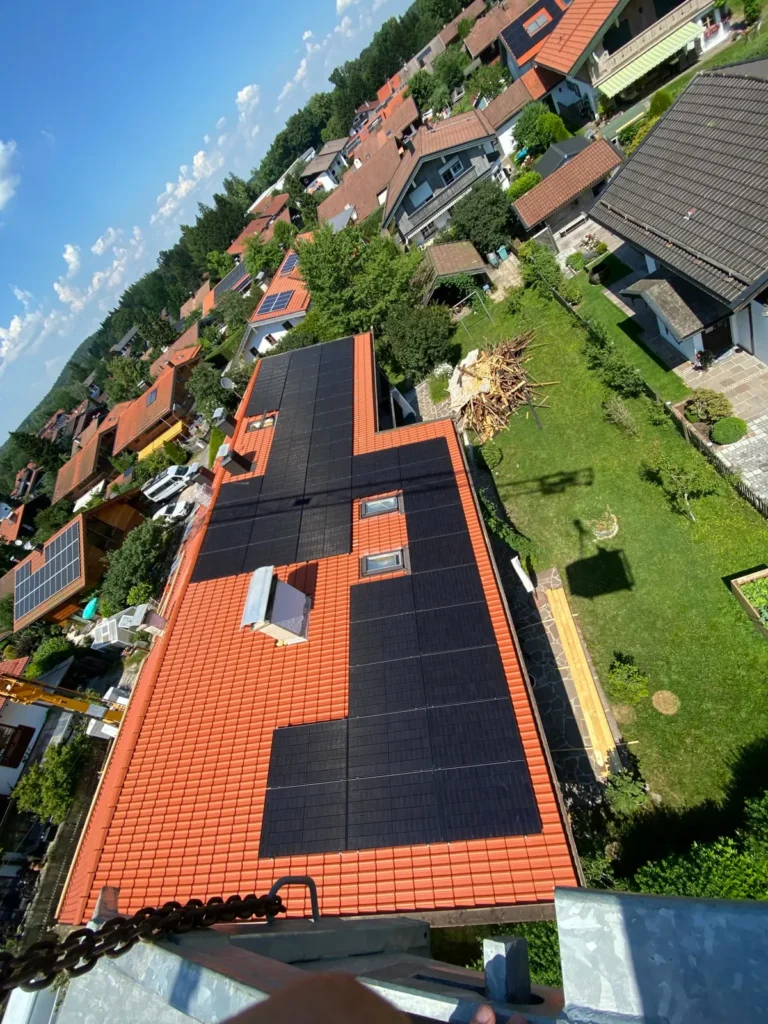 PV-Anlage mit 24,9 kWp, Full-Black-Modulen und Sigenergy-System