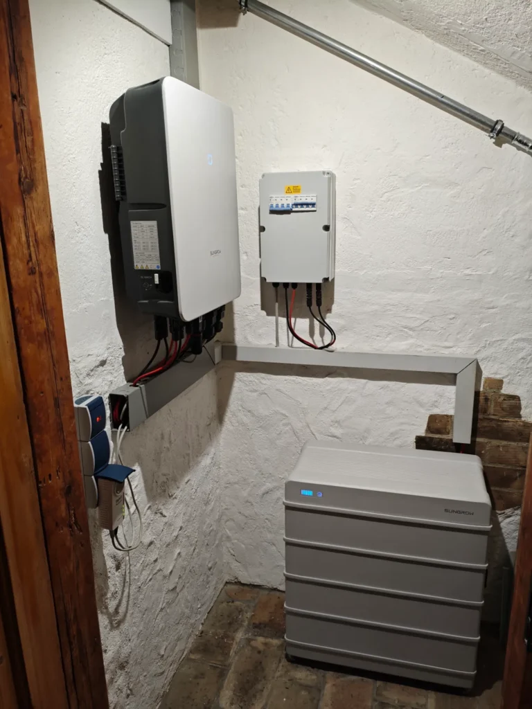 Sungrow-Wechselrichter mit Generator-Anschluss für Notstrom